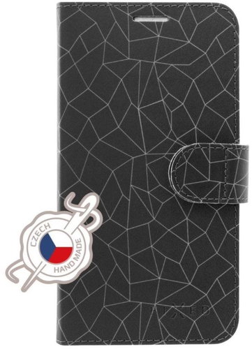 FIXED FIT book type case for Apple iPhone XR - Grey Mesh - Phone Case - Main image