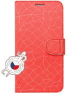 Housing type book FIXED FIT for Samsung Galaxy A6 (2018) A600 - motif Red Mesh - Phone Case