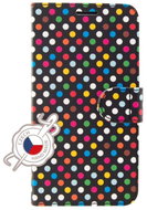 Housing type book FIXED FIT for Samsung Galaxy Note 10 N970 - Rainbow Dots - Phone Case