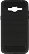CARBON silicone case for SAMSUNG GALAXY J3 2016 - black - Phone Cover