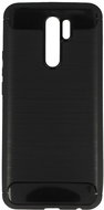 CARBON silicone case for XIAOMI REDMI 9 - black - Phone Cover