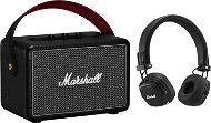Marshall KILBURN II Schwarz + Major III Bluetooth Schwarz - Set