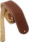 MARTIN Ball Leather/Suede Strap, Brown - Guitar Strap