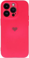 Vennus Valentínske pouzdro Heart na iPhone 13 Pro Max – fuchsiové - Kryt na mobil