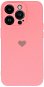 Vennus Valentínske puzdro Heart na iPhone 14 Pro Max – ružové - Kryt na mobil