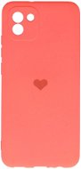 Phone Cover Vennus Valentýnské pouzdro Heart pro Samsung Galaxy A03 - korálové - Kryt na mobil