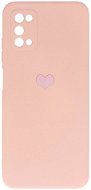 Vennus Valentínske puzdro Heart pre Samsung Galaxy A03S – ružové - Kryt na mobil