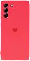 Vennus Valentínske puzdro Heart na Samsung Galaxy S21 Plus – červené - Kryt na mobil