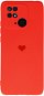 Vennus Valentínske puzdro Heart pre Xiaomi Redmi 10C – červené - Kryt na mobil