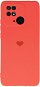 Vennus Valentínske puzdro Heart pre Xiaomi Redmi 10C – koralové - Kryt na mobil