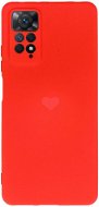 Vennus Valentínske puzdro Heart na Xiaomi Redmi Note 11 Pro/Redmi Note 11 Pro 5G – červené - Kryt na mobil