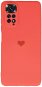 Vennus Valentínske puzdro Heart na Xiaomi Redmi Note 11 Pro/Redmi Note 11 Pro 5G – korálové - Kryt na mobil