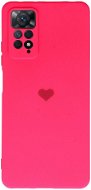 Vennus Valentýnské pouzdro Heart pro Xiaomi Redmi Note 11/ Redmi Note 11S - fuchsiové - Phone Cover