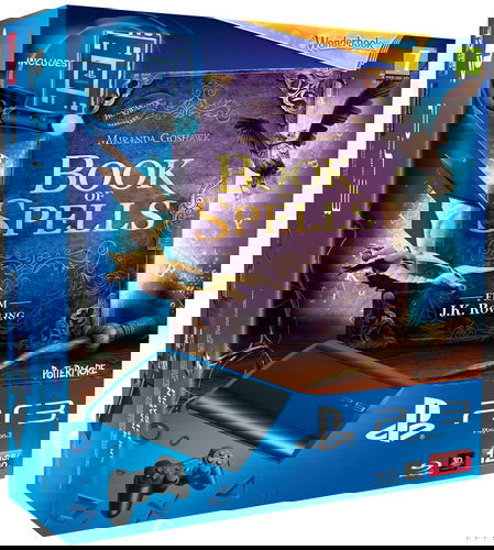 Sony PlayStation 3 Slim New 12GB +  Book of Spells: Wonderbook - Game Console - Fő fotó