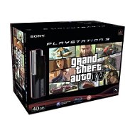 Sony Playstation 3, 40GB HDD, Blu-ray, gamepad, HDMI + Grand Theft Auto IV - Game Console