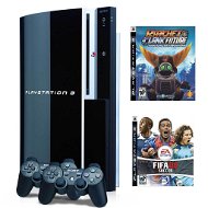 Sony Playstation 3, 40GB HDD, Blu-ray, gamepad, HDMI + Ratchet, Fifa 08, Sixaxis Controller - Game Console