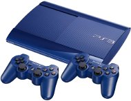 Sony PlayStation 3 Slim New Blue 500GB + 2x DualShock 3 Blue - Herná konzola