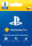 PlayStation Plus 3 měsíční členství  - CZ - Dobíjecí karta