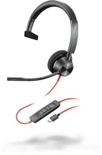 Poly Blackwire 3310 Microsoft, C3310M, USB-C - Headphones - Main image