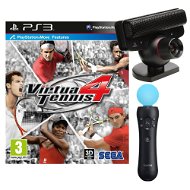 PS3 - Virtua Tennis 4 + Move Control + PS3 Eye Camera - Console Game