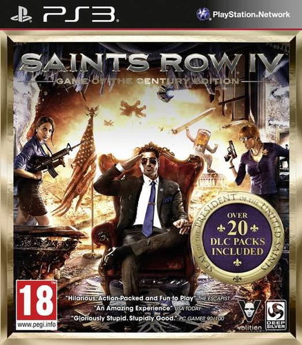  PS3 - Saint's Row IV - Game of The Century Edition - Console Game - Main image
