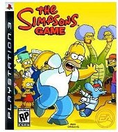 PS3 - The Simpsons Game - Hra na konzolu