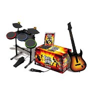 Game for Console PS3 - Guitar Hero: World Tour + Guitar + Microphone + Drums (Super World Tour Bundl - Konsolen-Spiel