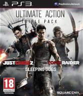 PS3 - Ultimate Action Edition (Just Cause 2, Sleeping Dogs, Tomb Raider) - Hra na konzolu