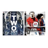 PS3 - DOUBLE UP - Army Of Two + Fifa 08 - Hra na konzolu