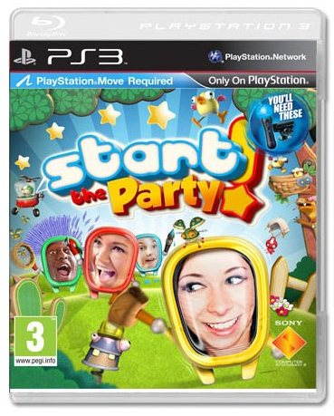 PS3 - Start the Party! (MOVE Edition) - Console Game - Main image