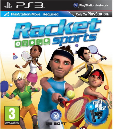 PS3 - Racket Sports (MOVE Edition) - Konsolen-Spiel - Hauptbild