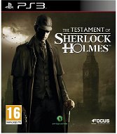 PS3 - The Testament of Sherlock Holmes - Hra na konzolu