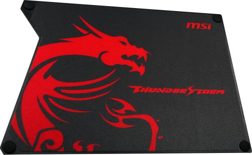 MSI Thunderstorm Aluminium Main image MSI Thunderstorm Aluminium - Mouse Pad - Main image