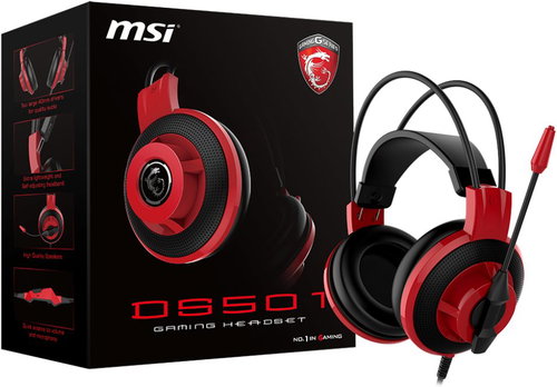 MSI DS501 Main image MSI DS501 - Gaming Headphones - Main image