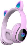 MG L400 wireless headphones with cat ears, pink - Wireless Headphones