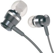 Joyroom Metal Wired slúchadlá do uší 3,5 mm, sivé - Slúchadlá