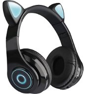 MG B39 wireless headphones with cat ears, black - Wireless Headphones