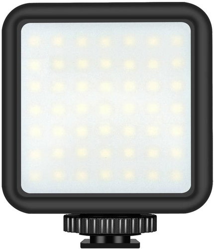 Puluz RGB LED camera lamp, black - Camera Light - Main image