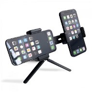 MG Dual Holder mobile phone holder with tripod, black - Action Camera Accessories
