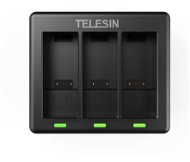 Telesin 3-slot charger for GoPro Hero 9 / Hero 10, black, TEL71012 - Action Camera Accessories