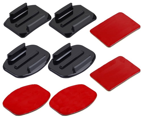 PULUZ Stickers set of mounts and stickers for sports cameras - Action Camera Accessories - Main image