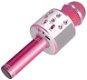 MG Bluetooth Karaoke mikrofon s reproduktorem, růžový - Mikrofon
