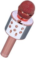 MG Bluetooth Karaoke microphone with speaker, rose gold - Microphone