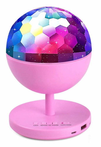 MG Disco Ball wireless speaker, pink - Bluetooth Speaker - Main image