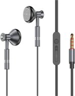 Dudao X8Pro earphones 3.5mm mini jack, grey - Headphones
