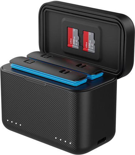 Telesin Battery Charger Box for Insta360 X4 - Fényképezőgép és kamera akku töltő - Fő fotó