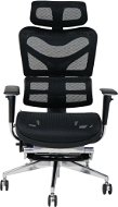 Kancelárska stolička MOSH AIRFLOW-702L čierna - Kancelářská židle