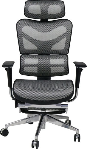 MOSH AIRFLOW-702L Black/White - Office Chair - Main image