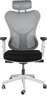 MOSH BS-301 čierno/biela - Kancelárska stolička