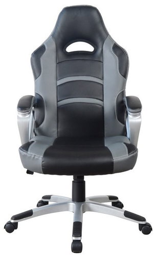 MOSH 8087 Black/Grey - Office Armchair - Main image